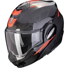 Scorpion Exo-Tech Evo Rover Klapphelm, schwarz-rot, Größe