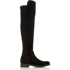 Dune London Tropic Knee High Boots, Black