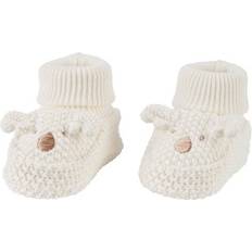 White Baby Booties Children's Shoes Carter's Baby Unisex Baby Booties, Newborn, White White