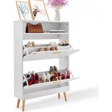 VEVOR Shoe Cabinet With 2 Flip Drawers Organizador de zapatos