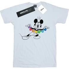 Mickey Mouse T-shirts Children's Clothing Disney Jungen Mouse Regenbogen-Ketten-T-Shirt