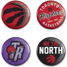 Produits pour fans de sport Lot de badges à boutons Toronto Raptors