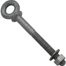 Securefix Direct Full Threaded, 10MM X 115MM Galvanised Longshank Eyebolt