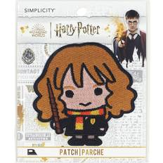 Multicoloured Patches & Appliqués Simplicity Harry Potter Hermione Iron-on Applique Embroidered Patch Multi-color 1 Each