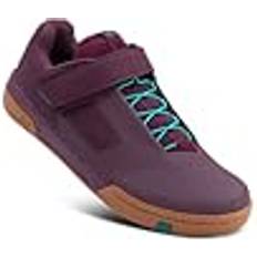 Men - Purple Cycling Shoes Crankbrothers Stamp Speedlace Flat Viola/Teal