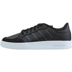 Man - Tennis Racket Sport Shoes Adidas Breaknet Court Lifestyle Shoes - Core Black/Grefiv