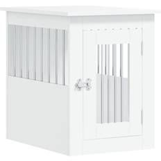 vidaXL 45x62x59 konstrueret træ hvid