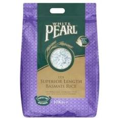 White pearl 1121 Superior Length Basmati Rice 10kg