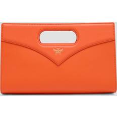 MCM Umhängetaschen MCM Ledertasche Umhängetasche DIAMOND orange