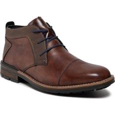 Rieker Homme Chaussures Rieker Schnürschuhe B1320-25 Braun