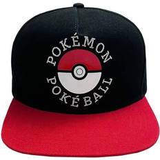 Pokémon Tøj Pokémon Bill Cap - Sort/Rød