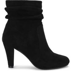 'Tampa Ankle' Fabric Boots Black
