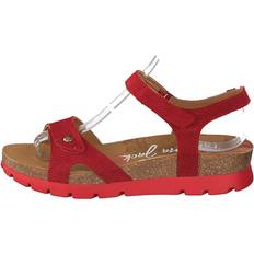 Panama Jack Sandaler Panama Jack Sulia Menorca Velour Rojo/red Röd/Brun