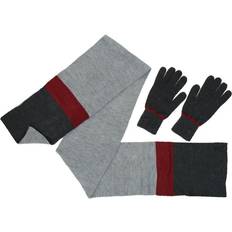 Puma Handschuhe Puma Fundamentals Knit Gloves & Scarf Winter Mens Womens Unisex Set 052580 01 UK