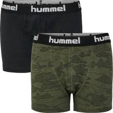 Hummel Underbukser Hummel Nolan Boxers 2-Pack Olive Night