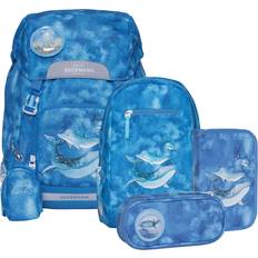 Beckmann Classic 22L Schulrucksack-Set 6tlg Ocean