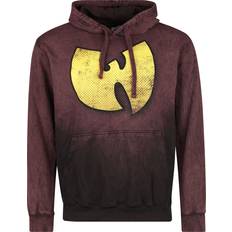 Wu Tang Clan Logo Hooded sweater dark red