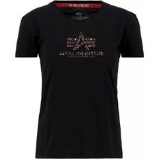 Alpha Industries Dame Overdele Alpha Industries Shirts - Sort/Sølv