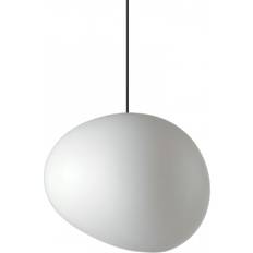 Foscarini Lámparas de techo Foscarini Gregg Grande Außenpendelleuchte 46x41x39 cm - Weiß Lámpara Colgante