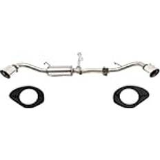 Avgassystem Ulter Sport Edelstahl Doppelsportauspuff kompatibel mit Alfa Romeo Tonale 1.5 96/118kW 2022-100mm