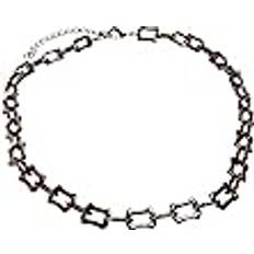 Urban Classics Unisex Halskette Chunky Chain Necklace Antiquesilver One Size, One Size, Metall, Ingen ädelsten