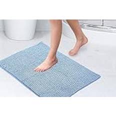 Emma Barclay Noodle Blue Soft Touch Non-Slip Bath Mat 40 x 60 cm