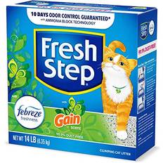 Fresh Step Febreze Gain Clumping Clay Cat Litter, 14-lb