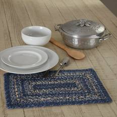Farmhouse Great Falls Blue Table Placemat 10x15 Inches
