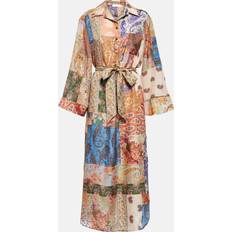 Zimmermann Klänningar Zimmermann Devi printed silk midi dress multicoloured