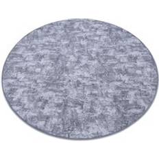 Polyamide Carpets RUGSX Carpet, round solid Grey