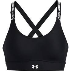Hvid - Træningstøj BH'er Under Armour Infinity 2.0 Mid Sports Bra - Black