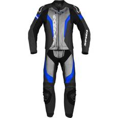 Tute da moto Spidi Laser Touring Two Piece Racing Suit Black Blue