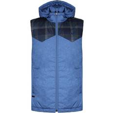 Puma Men Vests Puma Logo Mens Blue Gilet