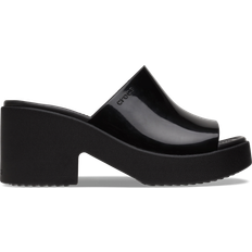 Crocs 40 Sandalias de tacón Crocs Brooklyn High Shine Heel - Black