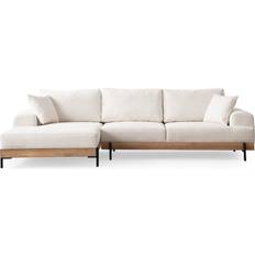 Atelier Del Sofa Eti Hörnsoffa Vit Soffa
