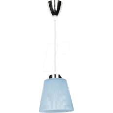 Blå Pendler V-TAC 7W Loftslampe 4000K Krom Hus Blå Skærm RA80 Pendel