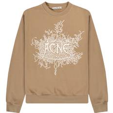 Acne Studios Jumpers Acne Studios Beige Glow-In-The-Dark Sweatshirt CQL DARK BEIGE