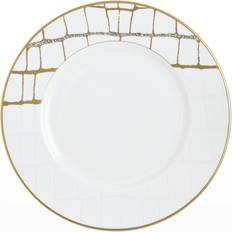 Prouna Domenico Vacca Gold Swarovski Crystal Salad Plate