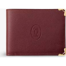 Cartier Burgundy Must de Six-credit Card Calfskin Wallet 1