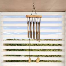 Pure Garden 50-LG1050 Metal & Wood Wind Chime-34.5 Wind Chimes