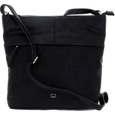 Gerry Weber Tasker Gerry Weber Umhängetasche, Kunstleder, Reißverschluss, Emblem, für Damen, schwarz