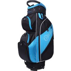 Borse da golf Ram Lightweight Ladies Trolley Bag 14 Way Dividers Top Black/Teal/White