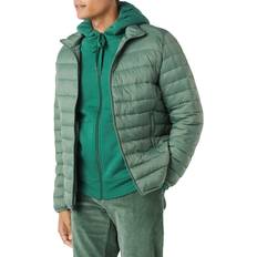 Swimwear Amazon Essentials Men's Packable Lightweight Water-Resistant Puffer Jacket, Green