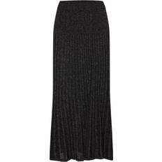 T-shirts Joseph Lurex midi skirt black