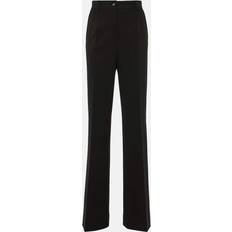 Dolce & Gabbana Headgear Dolce & Gabbana Dolce&Gabbana Milano high-rise jersey flared pants black