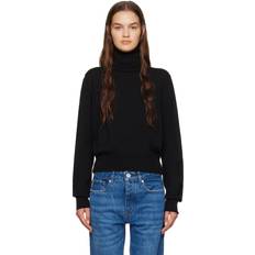 Clothing Ami Paris Black de Coeur Turtleneck Black