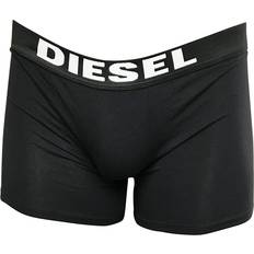 Diesel Women Men's Underwear Diesel Diesel Men's Underwear Cotton/Elastane Blend Stretch Cotton, Long Boxer Trunk Black Large