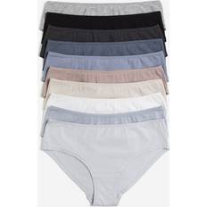 Blue - Hipsters Knickers H&M Ladies Blue 10-pack hipster briefs