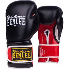 Kampfsporthandschuhe Benlee Sugar Deluxe Boxhandschuhe Leder Schwarz Gewicht oz