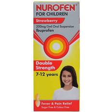 For Children Double Strength Ibuprofen Strawberry 100ml